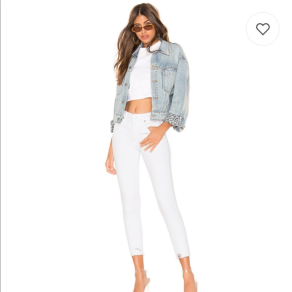 Agolde Sophie Crop Hi Rise Skinny Crop